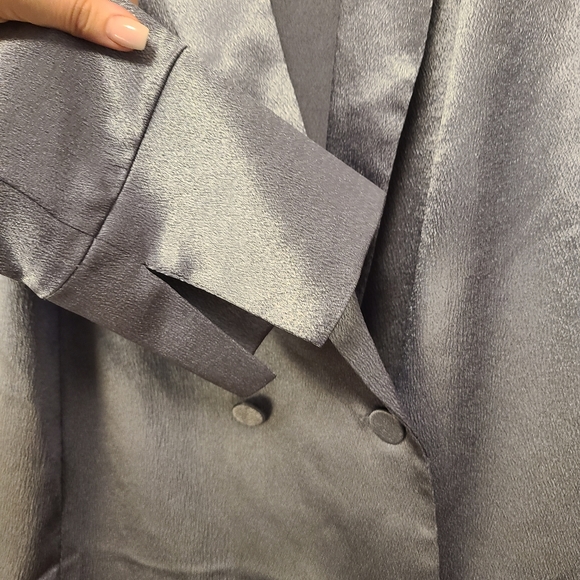 Dynamite Metalic Blazer Dress - Picture 4 of 7